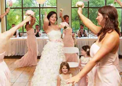 Contemporary Wedding Venues | Bridesmaids Dancing