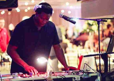 Contemporary Wedding Venues | The DJ Gets the Party Started